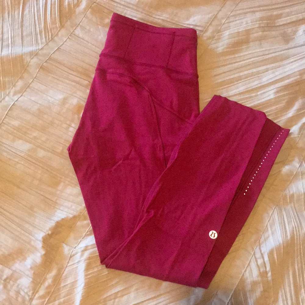 Lululemon Fast & Free Tight 7/8 Nulux